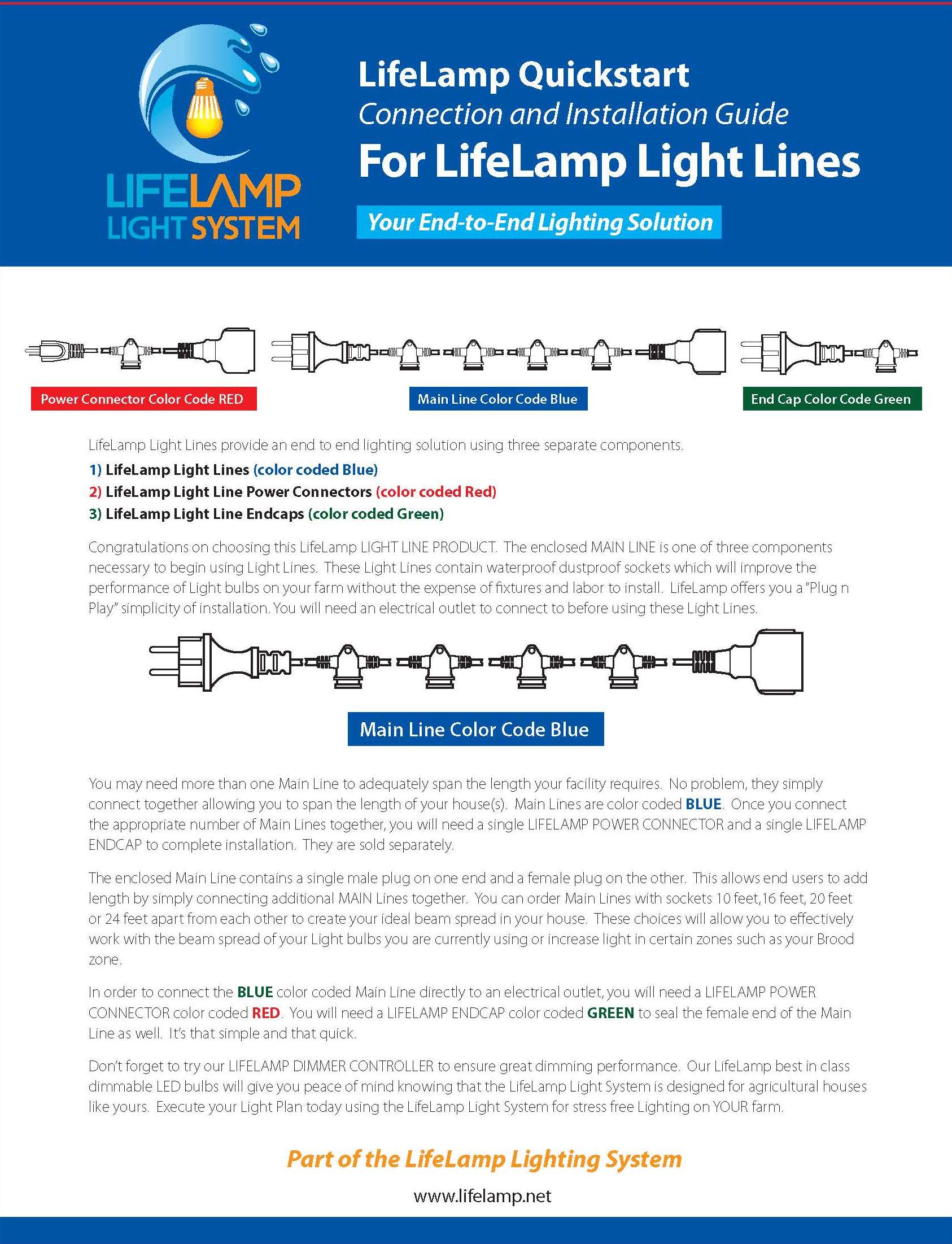 LifeLamp Light Lines